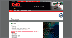 Desktop Screenshot of d4d.fr